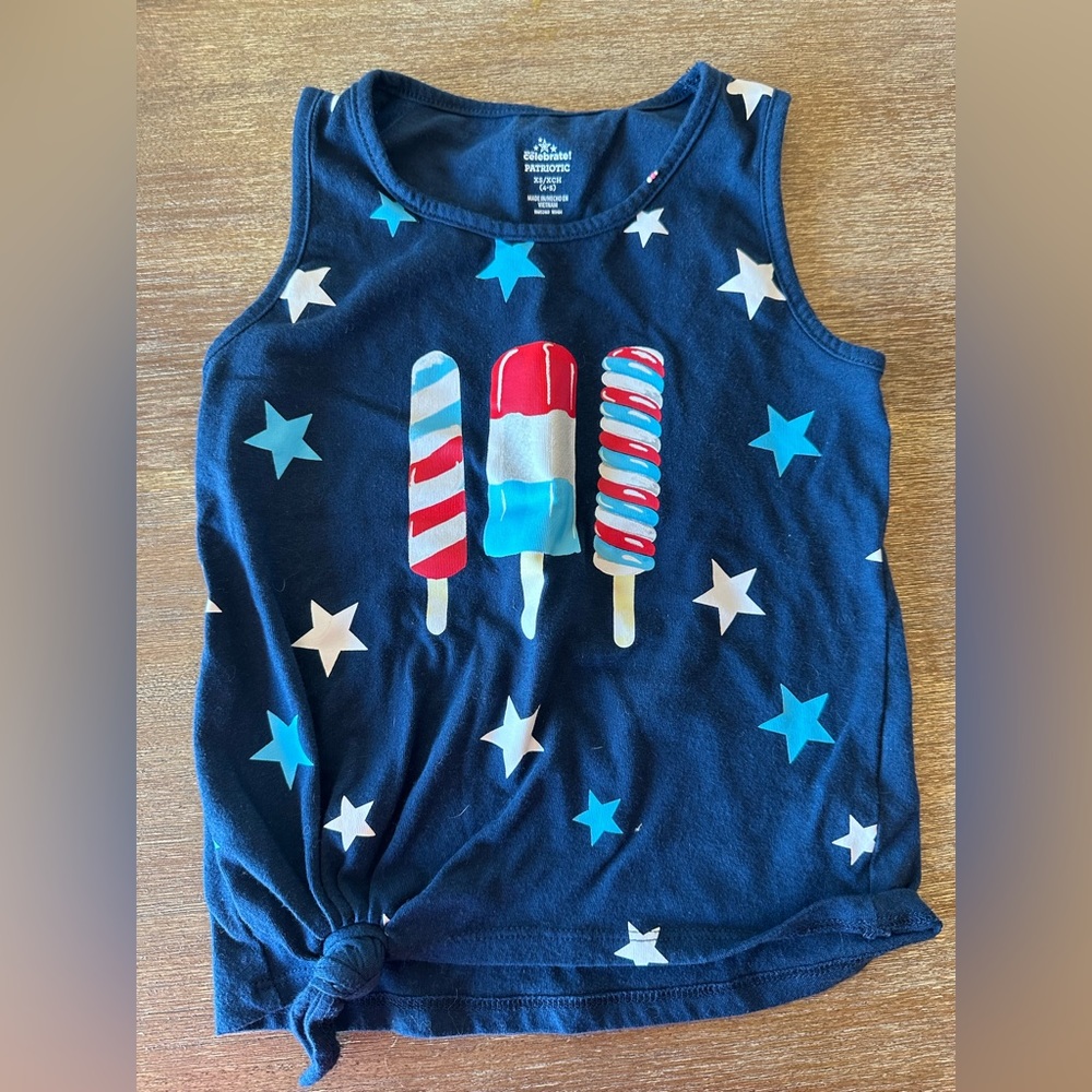 Patriotic tank